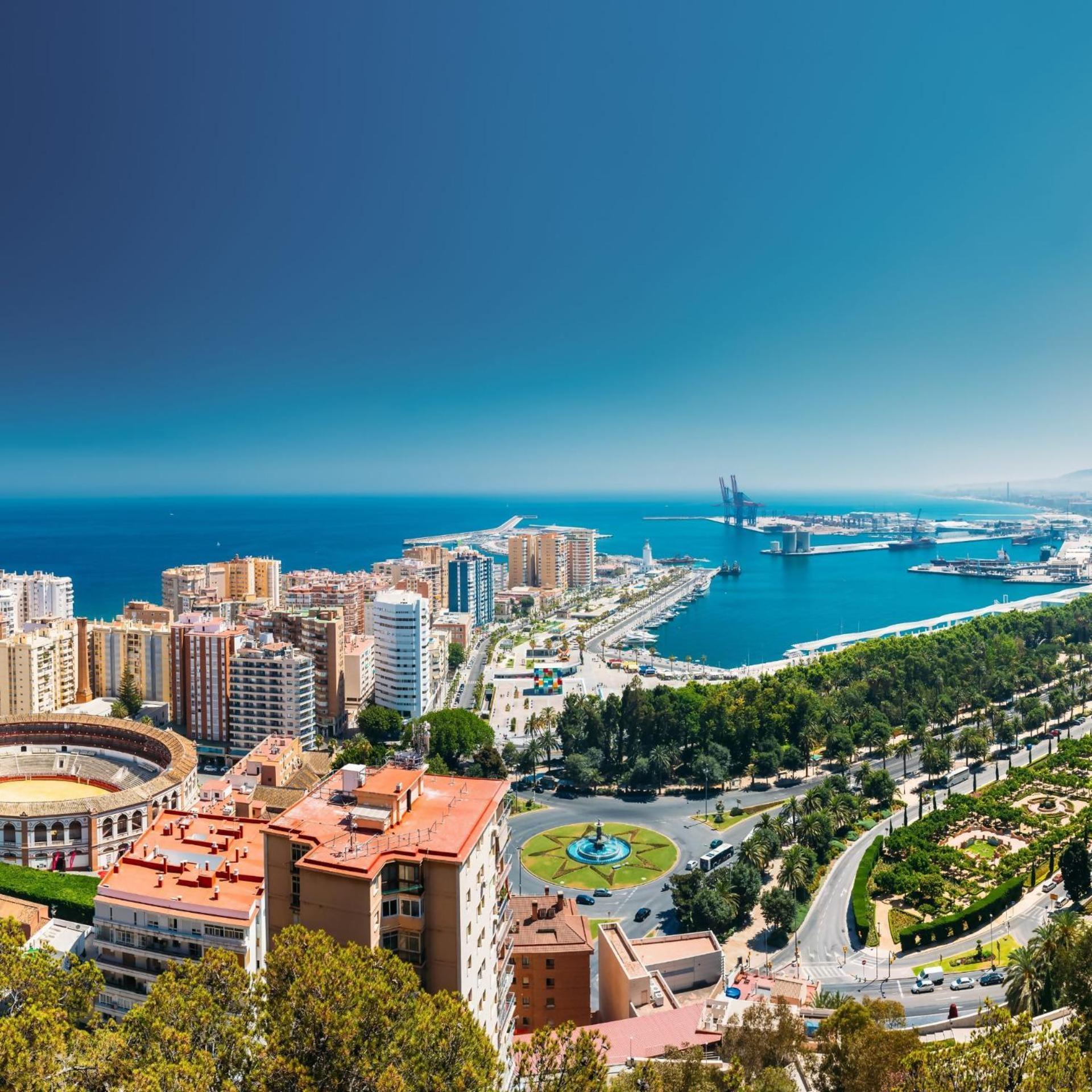 Duplex Huelin II & Beach Málaga Exteriör bild